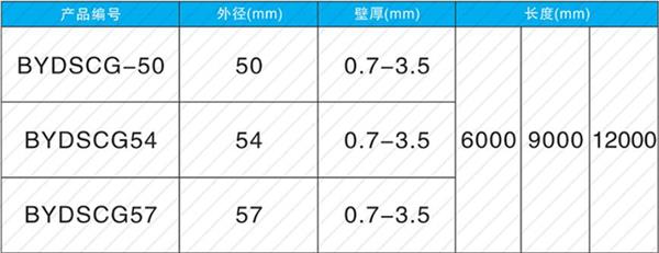 孝感钳压式声测管产品规格尺寸